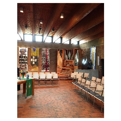 2017 OMEGA, Ev. Versöhnungskirche Ratingen - Ansicht rechte Seite