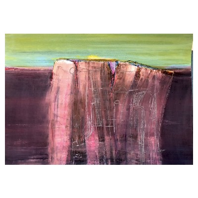 Meer 13, Tusche auf Papier, 100x70 cm