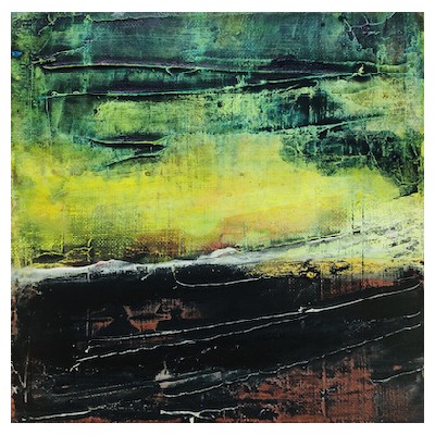 Meer 24, Acryl auf Leinwand, 20x20 cm